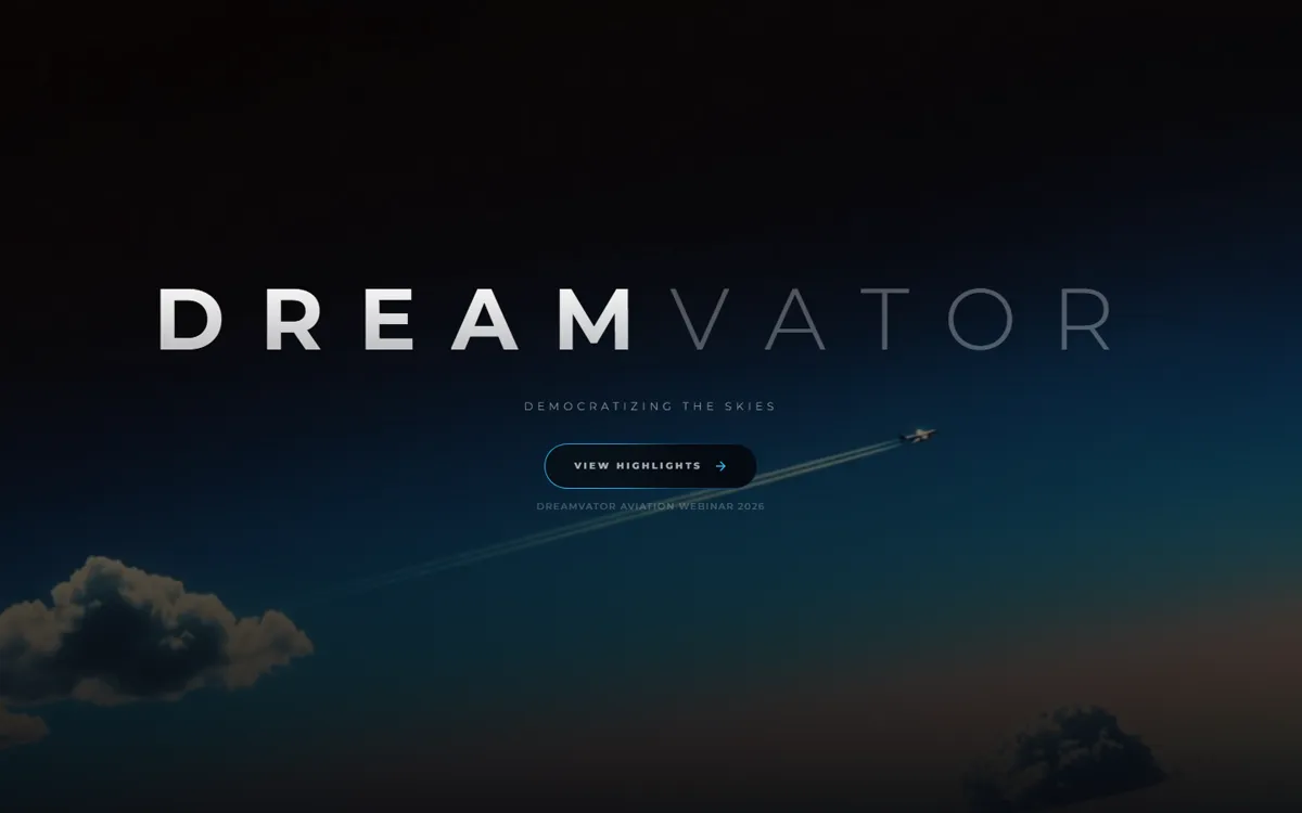 The Dreamvator homepage